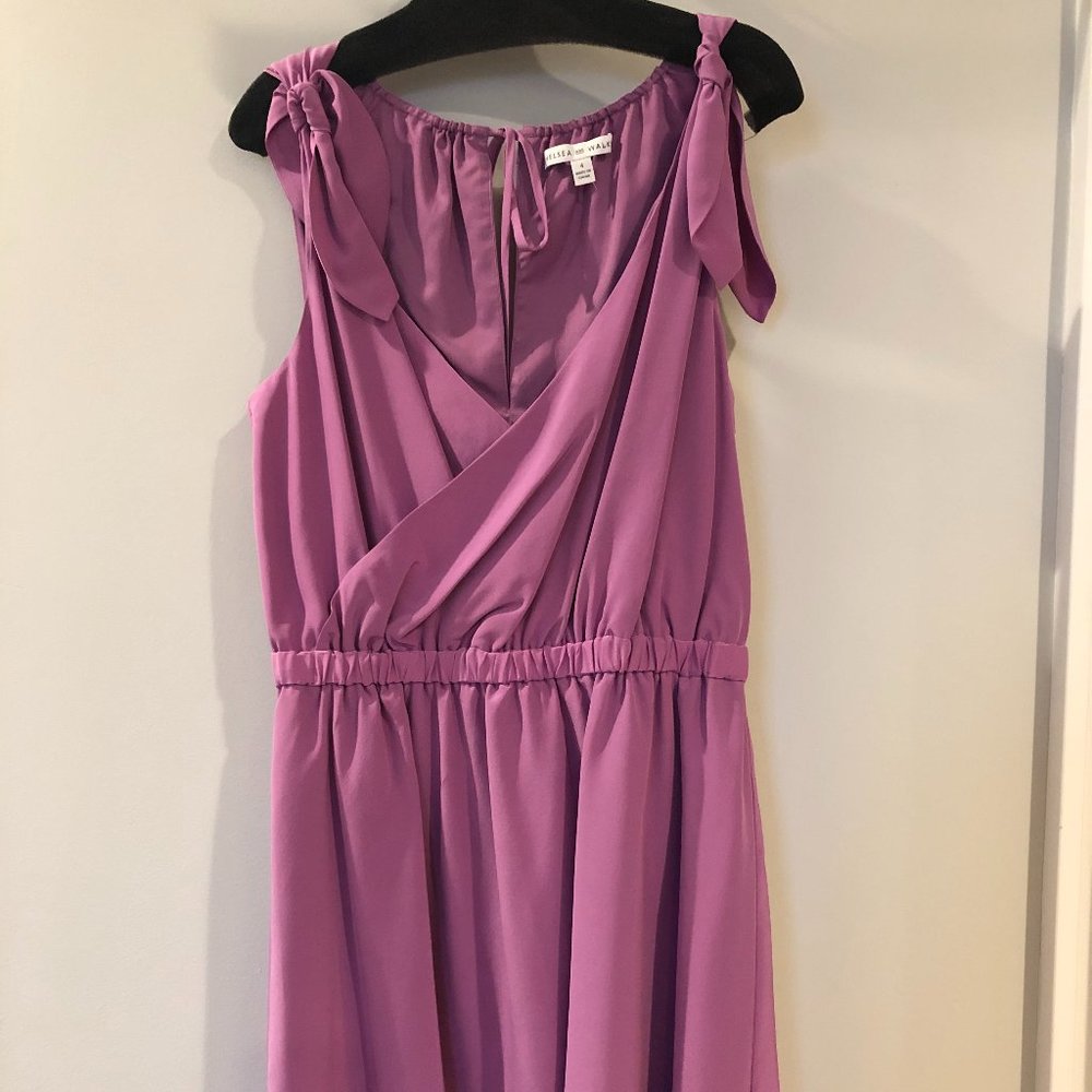 CHELSEA & WALKER - LILAC - SIZE 4 - SILK DRESS